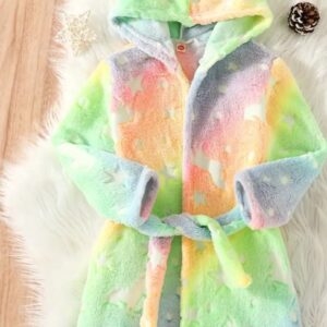 VAIKIŠKAS CHALATAS šviečiantis tamsoje